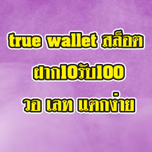 true wallet สล็อต ฝาก10รับ100 วอ เลท คือ อะไร